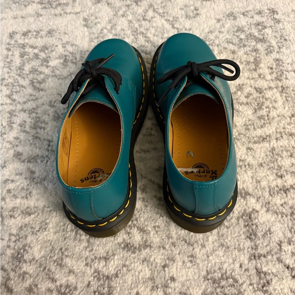 Dr Martens 1461 Teal Oxford Shoes Size 6 Brand New without tag - Picture 2 of 7